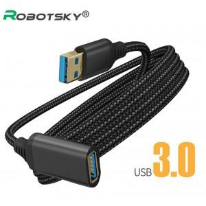 USB 3.0公对母高速传输数据线电脑相机打印机延长线5M/3M/2M/1M