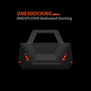 OnexDocking 扩展坞适用于 OnexPlayer 迷你 7 英寸 PC 游戏机 PD 充电 USB HDMI 端口 RJ45 网络转换器支架